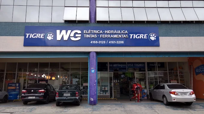 Fachada da WG Materiais Elétricos e Hidráulicos em Barueri